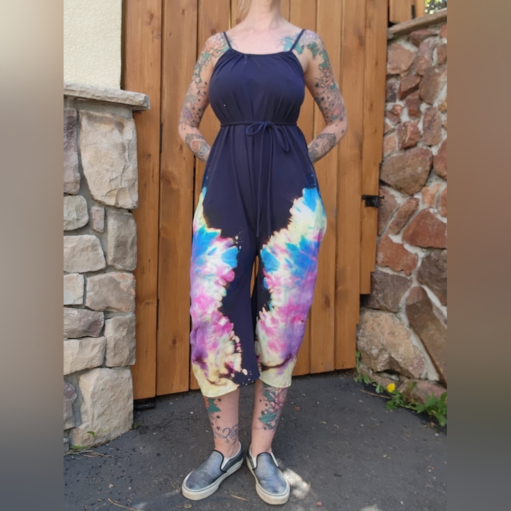 TieDye Capri Romper